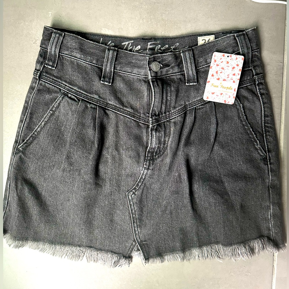 NWT Free People Denim Skirt